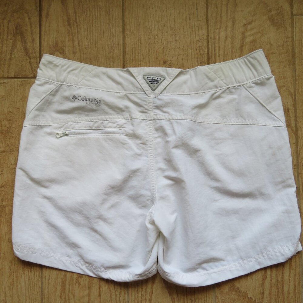 Columbia Sportswear Omni-Shade White Nylon Shorts Women's Size S - Picture 3 of 8